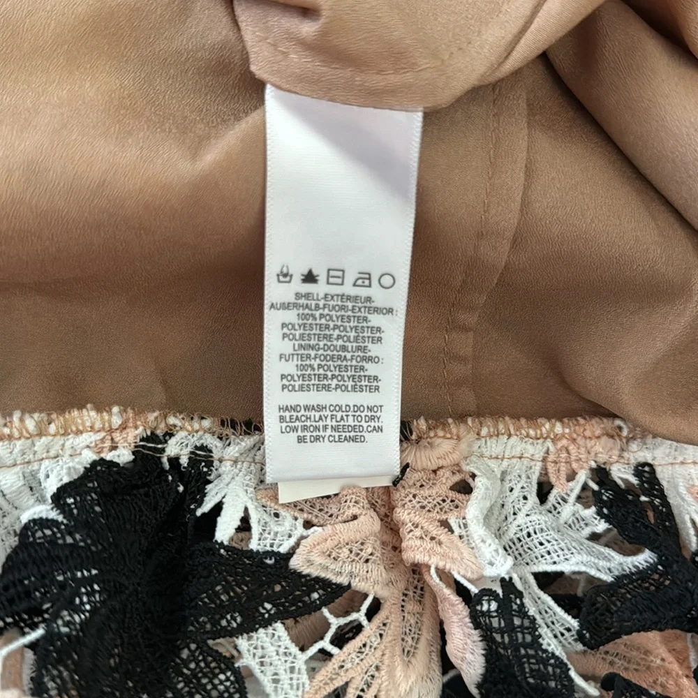 Dress the Population Chantal Floral Multihue Lace Party Dress​​​​​​​ Size XS NWT - Picture 11 of 14